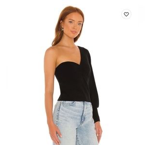 One Shoulder Sweetheart Top